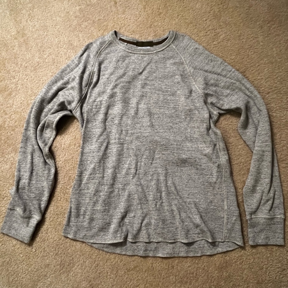 J Crew Wallace & Barnes Honeycomb Waffle Crewneck. Size XL.